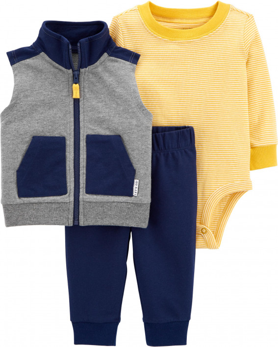 3-Piece Little Vest Set