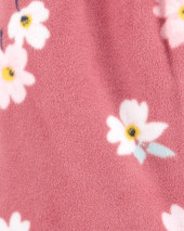 Floral Snap-Up Fleece Sleep & Play