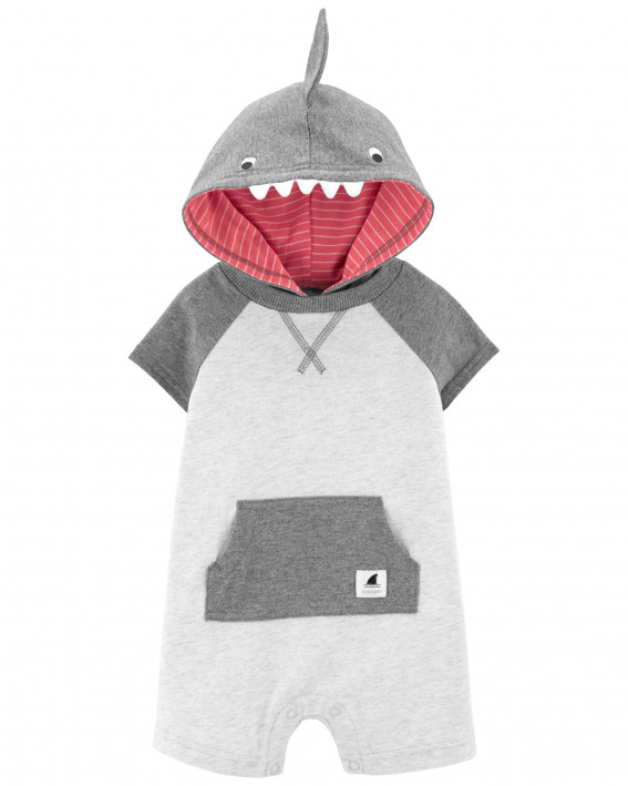 Hooded Shark Romper