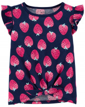 Strawberry Jersey Top