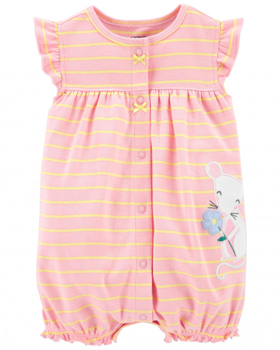 Mouse Snap-Up Romper
