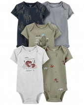 Baby 5-Pack Short-Sleeve Original Bodysuits