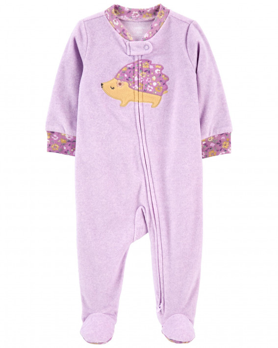 Baby Hedgehog Zip-Up Fleece Sleep & Play