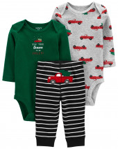 Multi Baby 3-piece Holiday Little Character Set